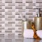 Apollo Tile 12x12 Eastern White, Wooden Grey Marble Polished Floor and Wall Mosaic Tile 5 sqft/case, 5PK APLKB88P33A - alternate 4