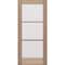 Doornmore G103, 37.75" x 82" ( 36" Door) Left Hand, Mahogany SDL 3 Lite Exterior Door G103-SW-3680_1_LI - alternate 1