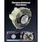 Iliving 10-Inch Corrosion Resistance Shutter Exhaust Fan, Single Speed ILG8SF10S-CR - alternate 7