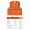 Ergodyne Safety Vest, Orange, L/XL 20965 - alternate 3
