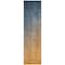 Homeroots 8' Gold Ombre Washable Indoor Outdoor Runner Rug 563710 - alternate 7