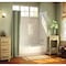 Bootz Aloha 60''Lx30'' Wx14-1/4''D Porcelain Enamel Alcove Right Drain Bathtub in Wht 011-3364-00 - alternate 3