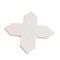 Apollo Tile Terralis 7 x 7 in. Glossy Pearl White Porcelain Cross Wall and Floor Tile 5.6 sq ft/case, 16PK UMB88BIACRSA - alternate 4