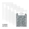 C-Line Products Reclosable Write-On Bags, 6" x 9", 1000 PK 47269 - alternate 1