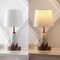 Jonathan Y Houston 17.5" Coastal Style Iron/Resin Rocket LED Kids' Table Lamp w/Phone Stand and USB Charging Po JYL6310A - alternate 6