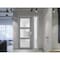 Vdomdoors Front Exterior Prehung FiberGlass Door Frosted Glass / Manux 8552 Grey Ash / Sidelight and Transom MANUX8552EXD-SS-W36+12 x H80+14-LH - alternate 5