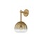 Troy Lighting August 7.75in wide 1 Light Wall Sconce in Patina Brass B3715-PBR - alternate 5