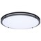 Nuvo Glamour LED 24 Inch Flush Mount Black Finish 27K/3K/35K/4K/5K CCT Selectable 62/1978 - alternate 4