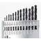 Drill America 13 Piece HSS Black Oxide Jobber Length Drill Bit Set, D/AN, 1/16" - 1/4" D/A13J-SET - alternate 4