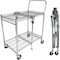 Bostitch Small Stowaway Folding Utility Cart, Chrome BSAC-SMCR - alternate 1