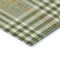 Homeroots 5' X 8' Olive Green Brown And Ivory Plaid Washable Indoor Outdoor Area Rug 601495 - alternate 5