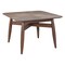 Homeroots 46" Espresso Solid Wood Square Dining Table 632707 - alternate 12