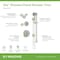 Symmons Dia HydroMersion Double Handle Shower Trim Kit with Hand Spray (Valve Not Included) 3595B15TRM - alternate 3