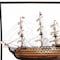 Homeroots 30" Wood Brown Solid Wood Hand Painted HMS Victory Medium Open Front Display Case Model Boat 401844 - alternate 4