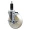 Service Caster 5'' Nylon Swivel 1-1/8'' Expanding Stem Caster with Brake SCC-EX20S514-NYS-TLB-118 - alternate 1