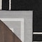 Homeroots 10' X 14' Black And Ivory Indoor Outdoor Area Rug 545467 - alternate 7