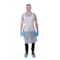 Vguard 1mil Polyethylene Apron, White, 10/100, 28x46, 1000PK B77N15 - alternate 1