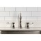 Kingston Brass Double-Handle Widespread Kitchen Faucet, Polished Nickel KB1796BPLLS - alternate 4