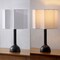 Jonathan Y Lisbet 21" Mid-Century Modern Tubular Gourd Resin LED Table Lamp with Octagonal Shade, Black JYL1160B - alternate 4