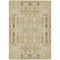 Homeroots 5' X 8' Beige Ivory And Tan Moroccan Washable Indoor Outdoor Area Rug 577176 - alternate 5