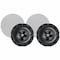 Monoprice Alpha In-Ceiling Speakers 6.5in Carbon Fiber 2-Way with 15 Degree Angled Dri 34197 - alternate 1