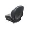 Uni Pro 439 Mechanical Suspension Seat, Black/Silver Vinyl 8741 - alternate 6