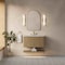 James Martin Vanities Allamari 36" Single Vanity, Dune Mist w/ 3 CM Victorian Silver Silestone Top D640-V36-DMS-WVSL - alternate 8