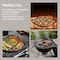 Bakkenmaster Bakken 14 in Cast Iron Pizza Pan, Pre-Seasoned, Oven, Grill & Stovetop Safe, Dual Handles BAKCASTPIZZA - alternate 6