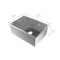 Wrightmaster 27 in. Undermount Single Bowl 20 Gauge Silver Stainless Steel Kitchen Sink with Drain ZOR-BR04D-271908 - alternate 4