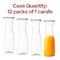 Smarty Had A Party 35 oz. Clear Large Disposable Plastic Wine Carafes with Lids (12 Carafes), 12PK 2685-CASE - alternate 7