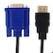Sanoxy HDMI Male To VGA Male Video Converter Adapter Cable For PC DVD 1080P HDTV 6FT SANOXY-CABLE123 - alternate 2