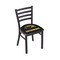 Holland Bar Stool Co BlackLogo Chair, VinylSeat L00418SouMis - alternate 1
