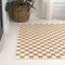 Jonathan Y Ainsley Modern Cottage Checkerboard Non-Slip Machine-Washable Gold/Cream 8 ft. x 10 ft. Area Rug WSH126B-8 - alternate 5