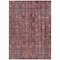 Homeroots 10' X 14' Pink And Brick Red Damask Washable Indoor Outdoor Area Rug 605102 - alternate 6
