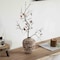 Uniquewise 6ft Textured Vintage Inspired Ceramic Vase Perfect for Displaying Faux Flowers & Branches, Brown QI004791.S - alternate 4