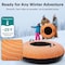 Serenelife 48 in XL Snow Tube for Sledding SLSNTU48OR - alternate 4