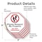 Signmission Please Respect My Property Do Not T, 6 inch X 6 inch, Vinyl Decal, 5PK OC-D-5PACK-6-128 - alternate 2