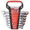 Vulcan Wrench Set, 7-Piece, Chrome Vanadium Steel, Mirror Polish, Silver, Specifications: SAE Measurement FPG7I - alternate 2