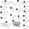 Hiltex Metal Pegboard Hooks and Accessories Set for Garage, 100-Pieces 53108 - alternate 4