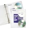 C-Line Products 8-1/2" x 11" CD and Document 3-Ring Binder Pages, 10/PK, 24PK/DS 61747-DS - alternate 3