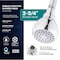 Supply Giant Shower Head, High Pressure Single Function Showerhead, 1.8 GPM, 2.75in Face Dia. Fixed 74-49730 - alternate 5