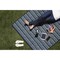Picnic Time Family Of Brands Vista Outdoor Picnic Blanket & Tote, Blue Stripe Pattern with Navy Blue Exterior 821-00-138-000-0 - alternate 7