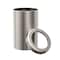 Gatco Modern Round 3 Gal. Wastebasket, Satin Nickel 1911 - alternate 1