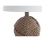 Jonathan Y Monkey Fist 18" Rope Ball LED Table Lamp, Natural JYL6500A - alternate 6