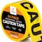 Xpose Safety Caution Tape, PVC, Caution, High Visibility Yellow, 3 in W., 1000 ft L., 24 PK PCT-24-X - alternate 1