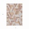 Homeroots 10' X 14' Copper Geometric Washable Indoor Outdoor Area Rug 608057 - alternate 5