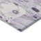 Homeroots 8' Lavender And Lilac Round Floral Washable Indoor Outdoor Area Rug 611152 - alternate 5
