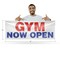 Signmission Gym Now Open, 18 Inch x 48 Inch, Vinyl Banner B-30684 - alternate 4
