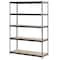 Sandusky Lee Freestanding Bulk Storage Rack, 18 in D, 48 in W, 5 Shelves, Silver Vein UR481872PB5P-SV - alternate 5