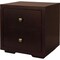 Homeroots Two Piece Espresso Solid and Manufactured Wood Bedroom Set 569374 - alternate 7